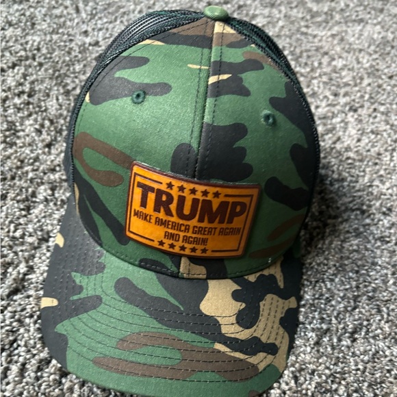 Trump hat.  Make America great again.  Camo.  OS - Picture 1 of 3